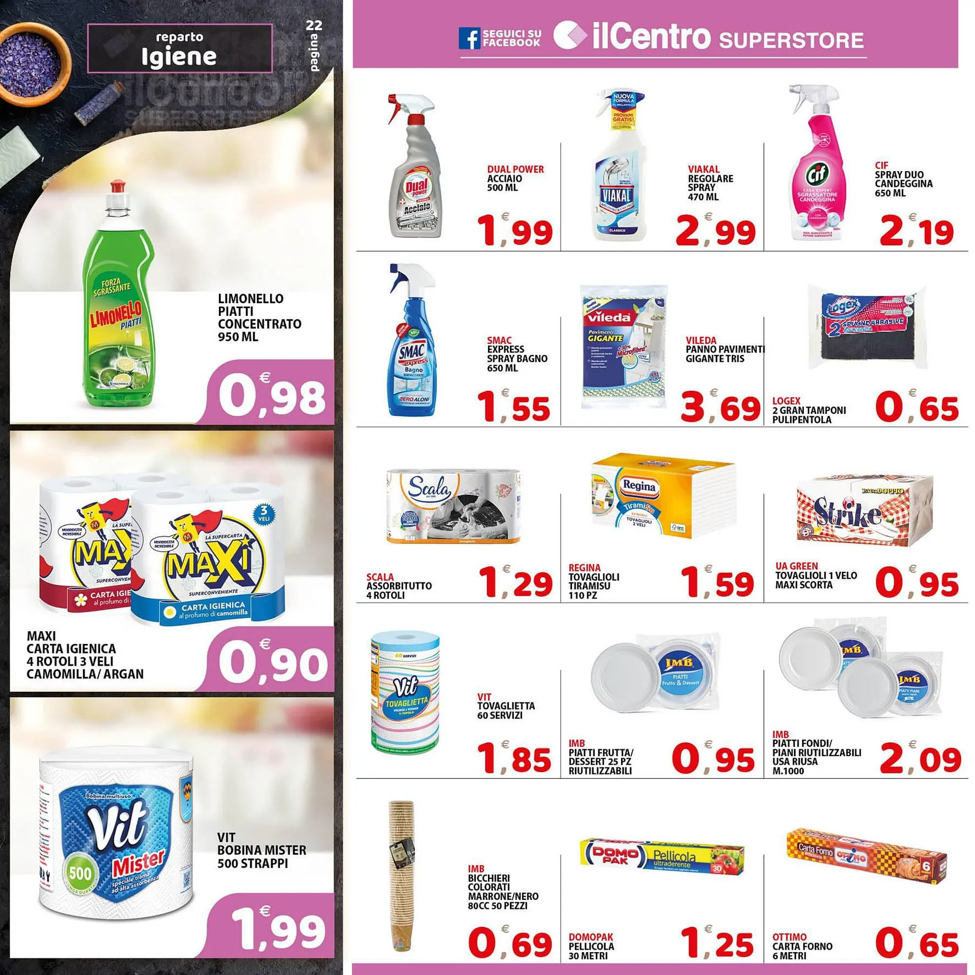 Volantino Il Centro Superstore da 7 febbraio a 20 febbraio di 2024 - Pagina del volantino 22