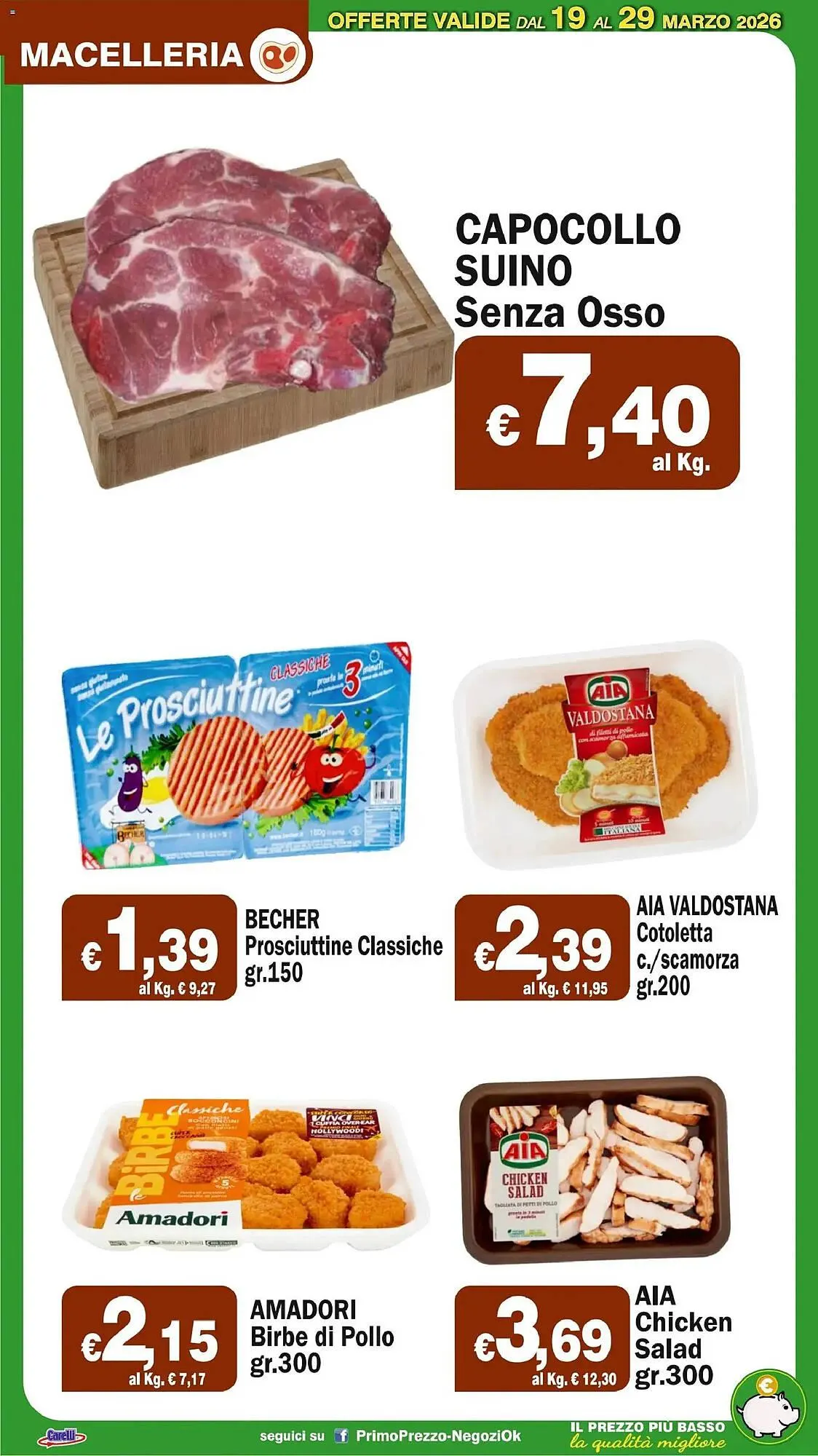 Volantino Primo Prezzo da 19 marzo a 29 marzo di 2026 - Pagina del volantino 35
