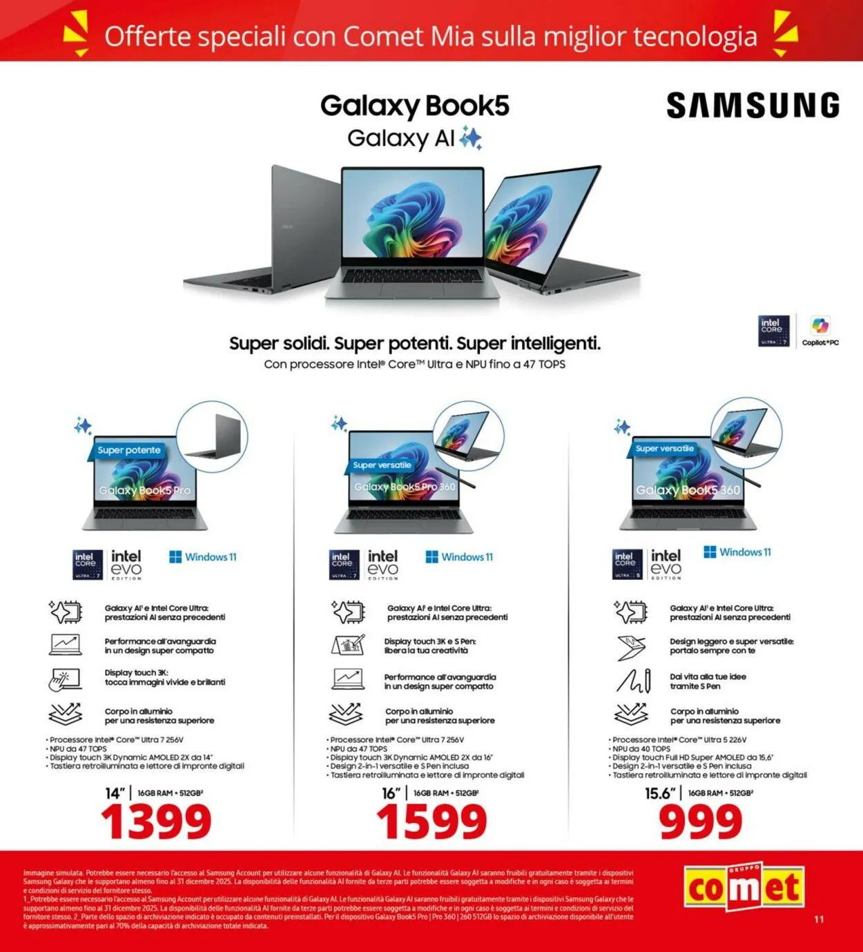 Comet Volantino attuale da 9 ottobre a 22 ottobre di 2025 - Pagina del volantino 11
