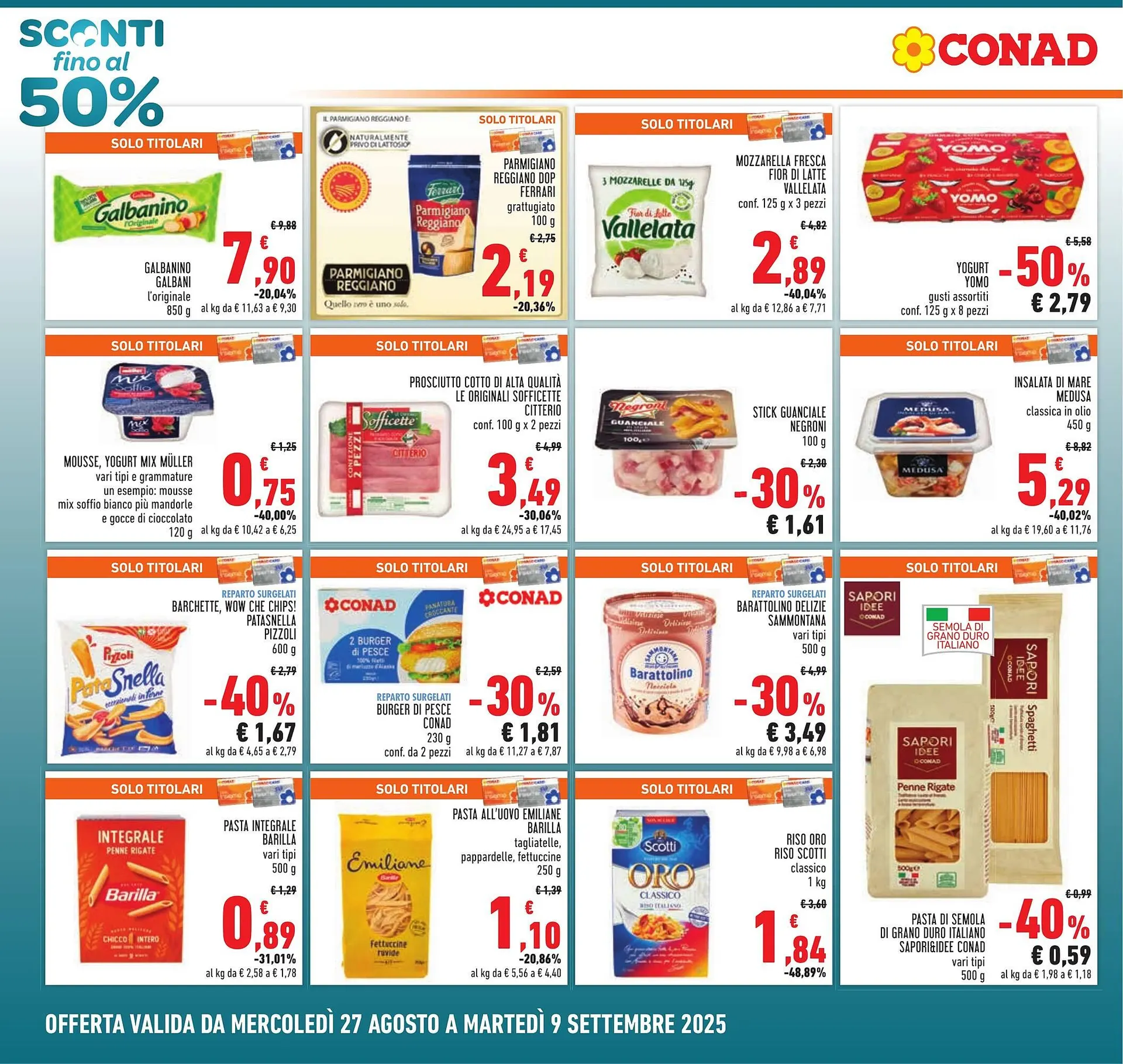 Volantino Conad da 27 agosto a 9 settembre di 2025 - Pagina del volantino 2