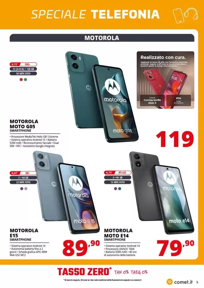 Speciale Telefonia da Comet! da 3 aprile a 16 aprile di 2025 - Pagina del volantino 5