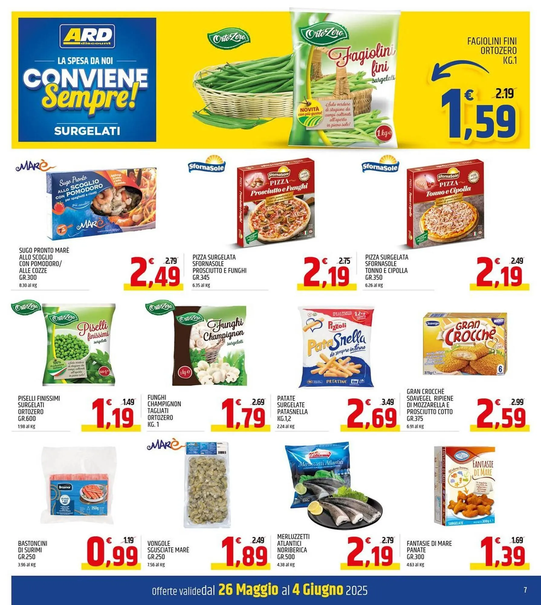 Volantino Ard Discount da 26 maggio a 4 giugno di 2025 - Pagina del volantino 7