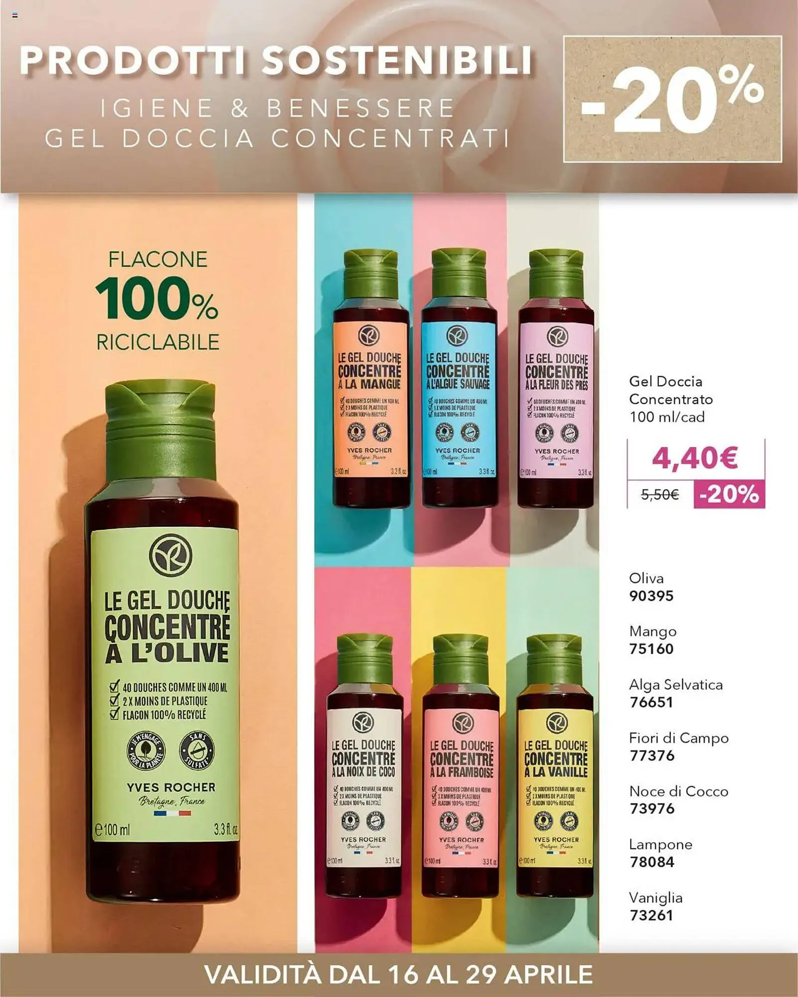 Volantino Yves Rocher da 16 aprile a 29 aprile di 2025 - Pagina del volantino 4