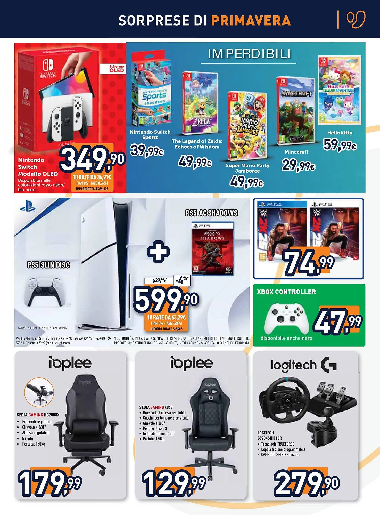 Volantino Unieuro da 2 aprile a 17 aprile di 2025 - Pagina del volantino 15