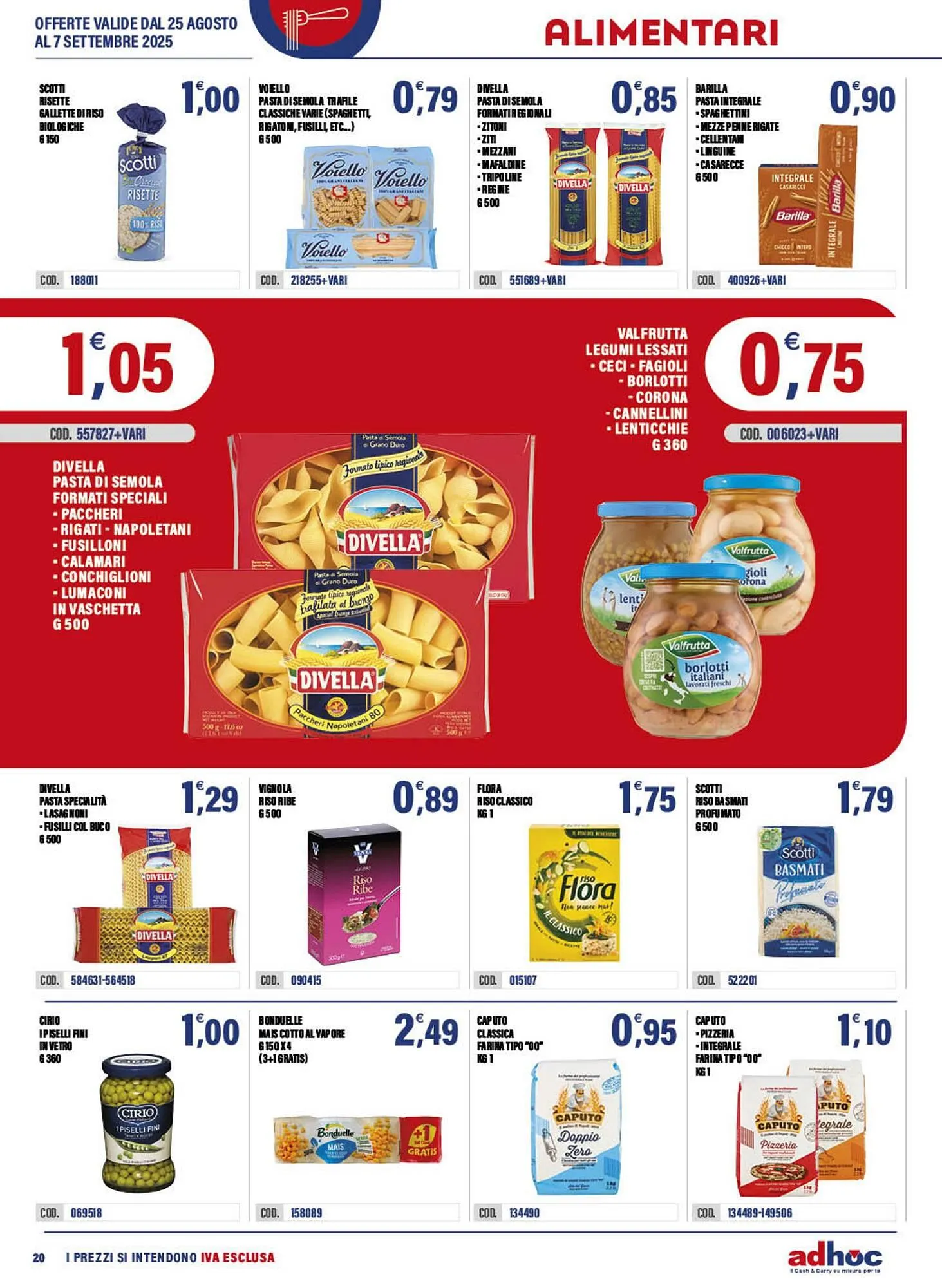 Volantino Adhoc da 25 agosto a 7 settembre di 2025 - Pagina del volantino 20