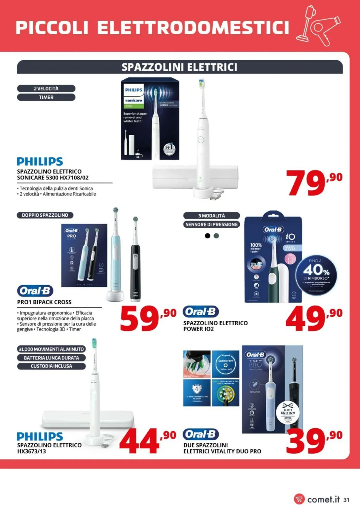 Comet Volantino attuale da 6 novembre a 12 novembre di 2025 - Pagina del volantino 31