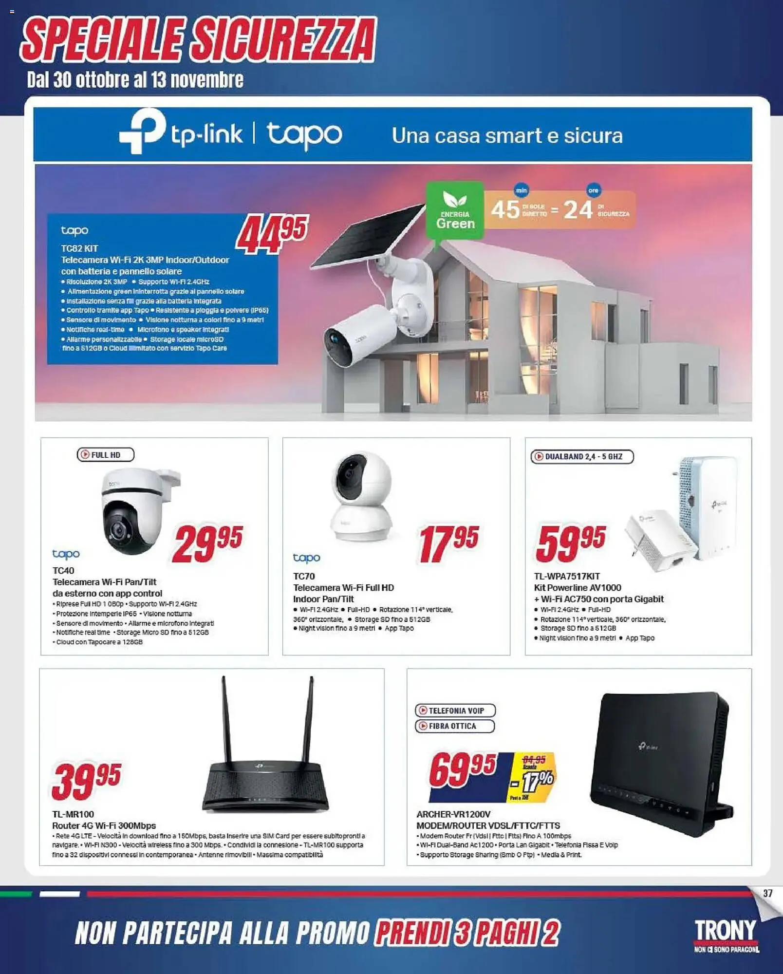 Volantino Trony da 30 ottobre a 24 novembre di 2025 - Pagina del volantino 37