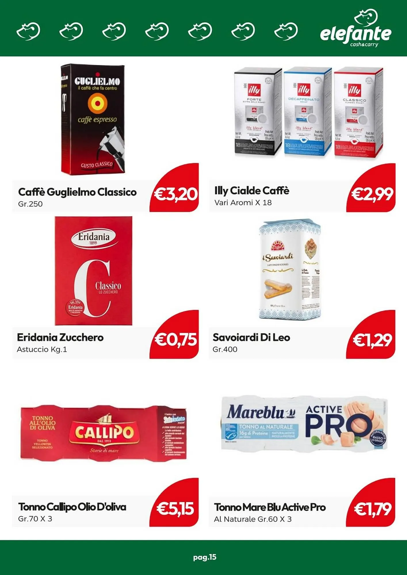 Volantino Elefante Cash & Carry da 14 maggio a 24 maggio di 2026 - Pagina del volantino 15