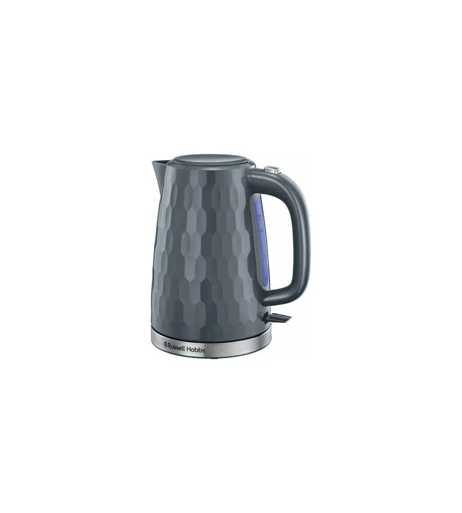 BOLLITORE ELETTRICO "HONEYCOMB" GRIGIO 1,7 LITRI - RUSSEL HOBBS