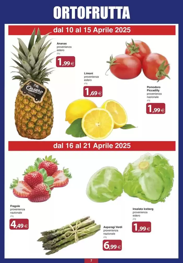 Offerte da 10 aprile a 21 aprile di 2025 - Pagina del volantino 7