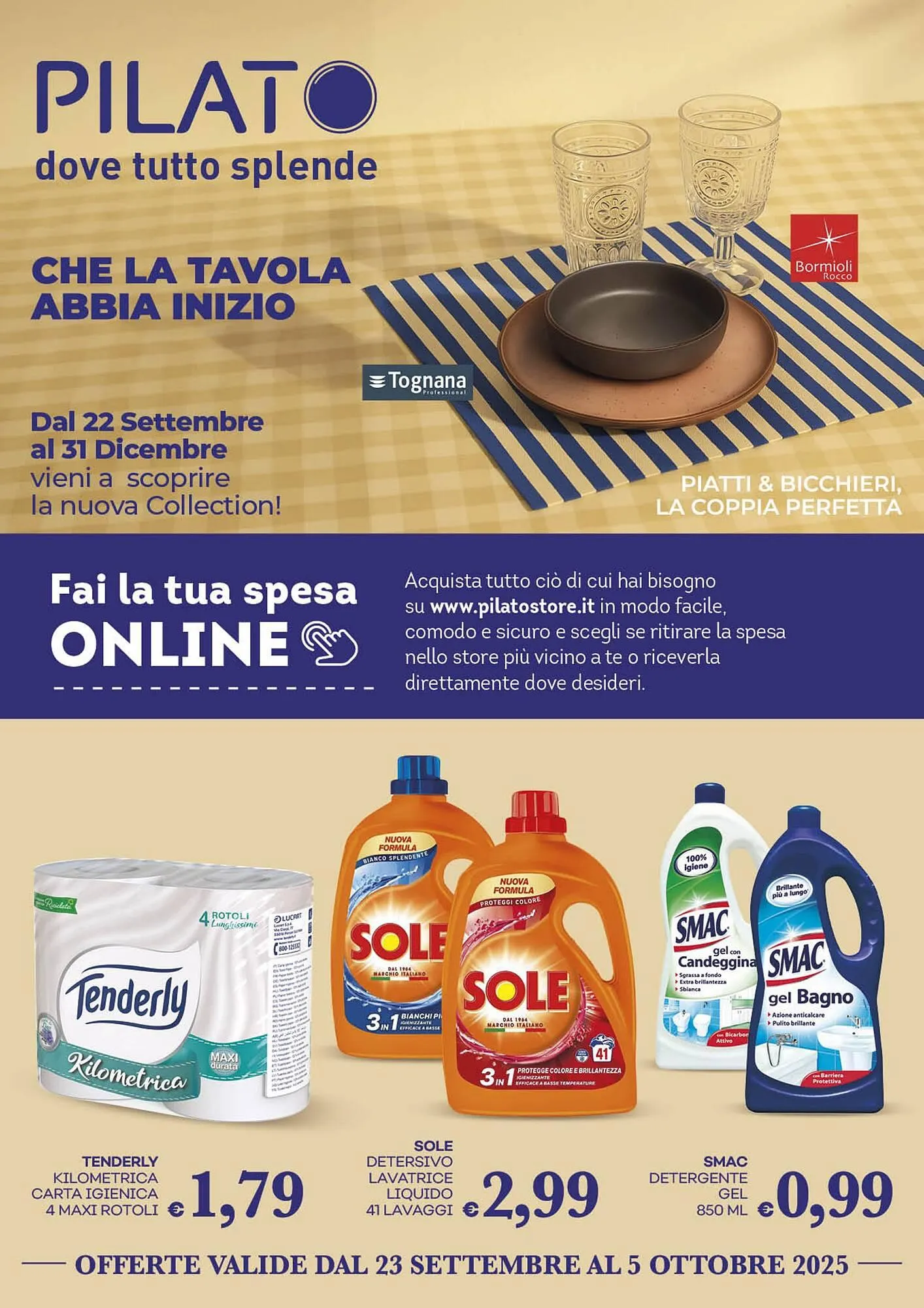Volantino Pilato da 23 settembre a 5 ottobre di 2025 - Pagina del volantino 1