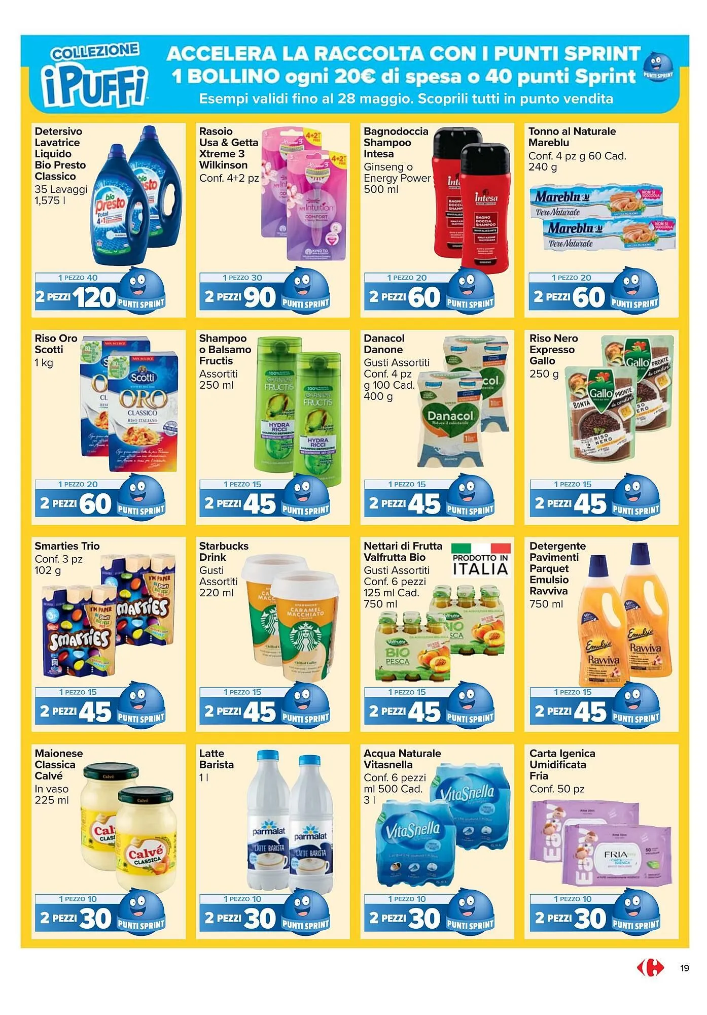 Volantino Carrefour Market da 16 maggio a 28 maggio di 2025 - Pagina del volantino 19