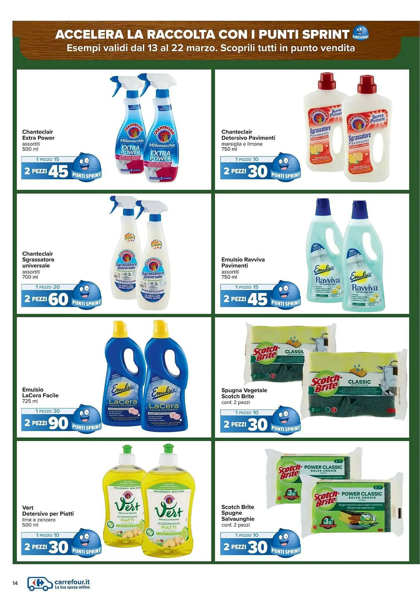 Volantino Carrefour da 13 marzo a 23 marzo di 2026 - Pagina del volantino 14