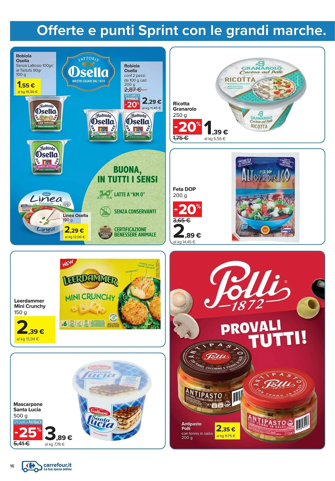 Volantino Carrefour da 13 marzo a 23 marzo di 2026 - Pagina del volantino 16