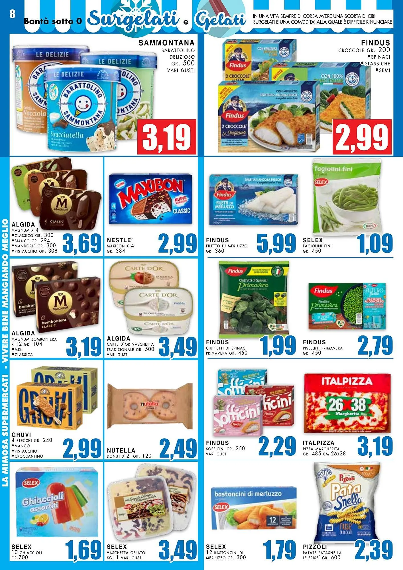 Volantino La Mimosa Supermercati da 19 maggio a 1 giugno di 2025 - Pagina del volantino 8