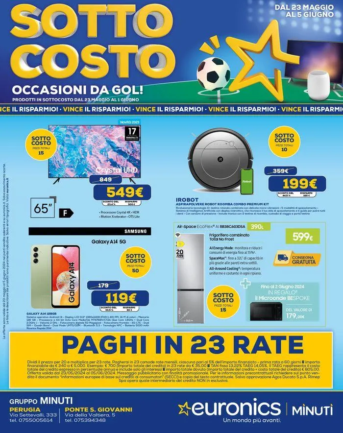 Sottocosto da 27 maggio a 5 giugno di 2024 - Pagina del volantino 1