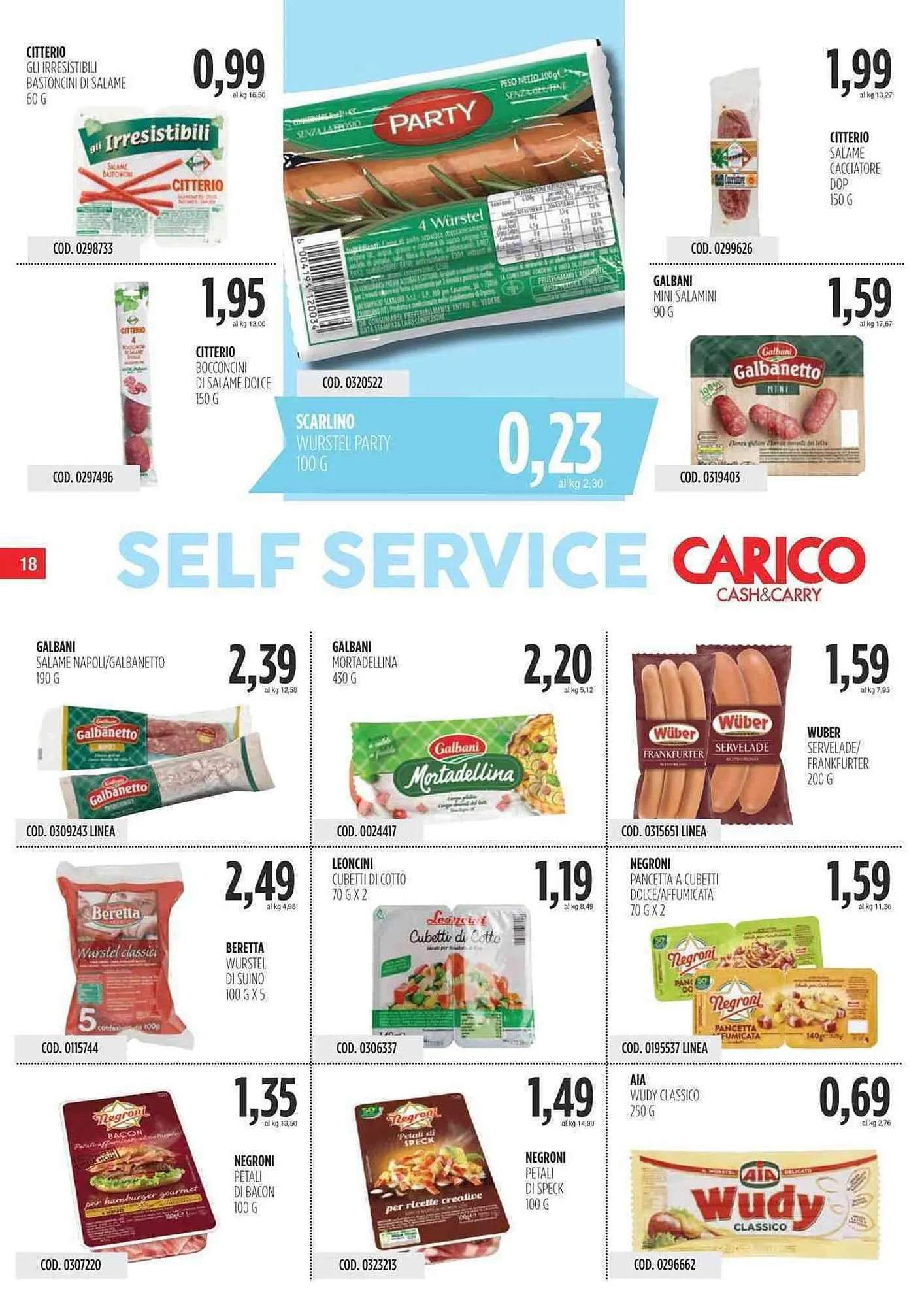 Volantino Carico Cash & Carry da 15 febbraio a 28 febbraio di 2024 - Pagina del volantino 18