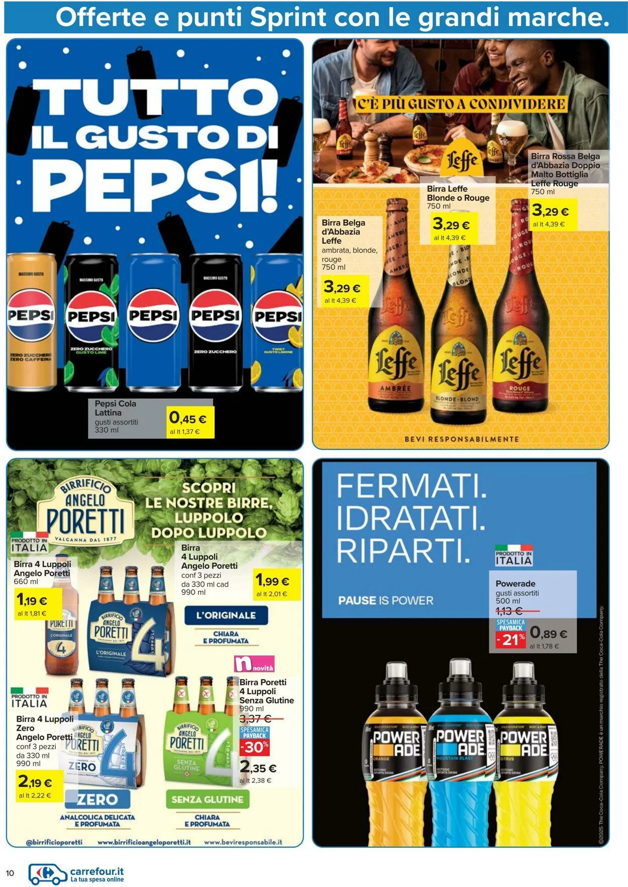 Carrefour Volantino attuale da 21 agosto a 4 settembre di 2025 - Pagina del volantino 10