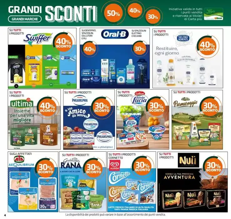 Grandi sconti da 8 maggio a 21 maggio di 2025 - Pagina del volantino 4