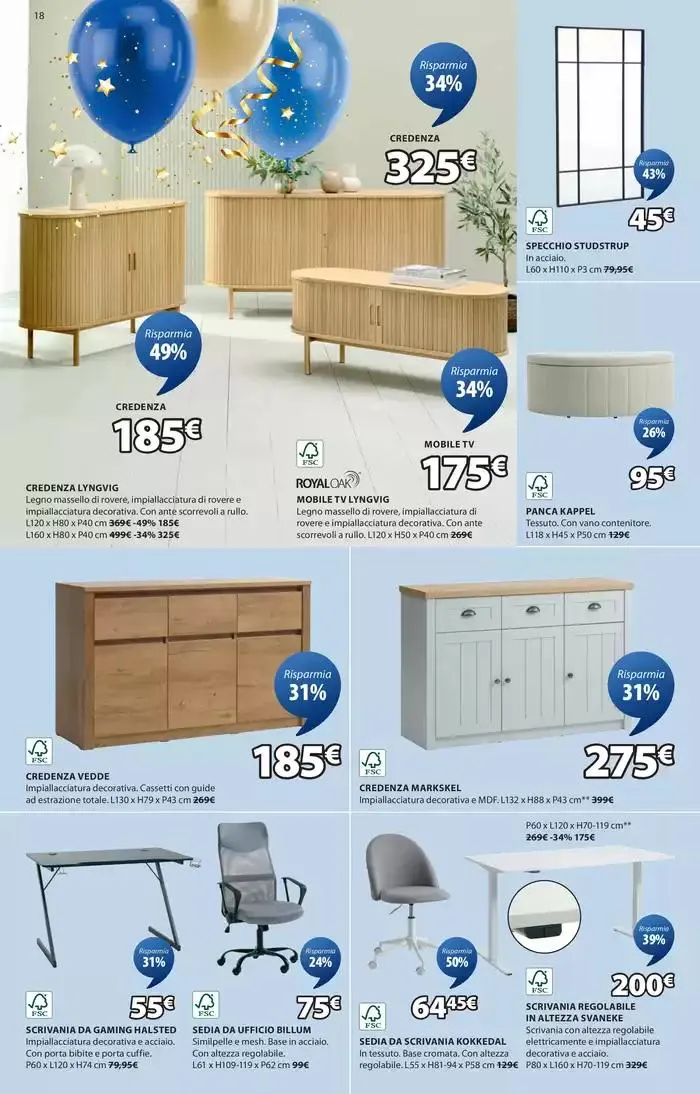 Festeggiamo 100 negozi in Italia da 3 aprile a 30 aprile di 2025 - Pagina del volantino 18