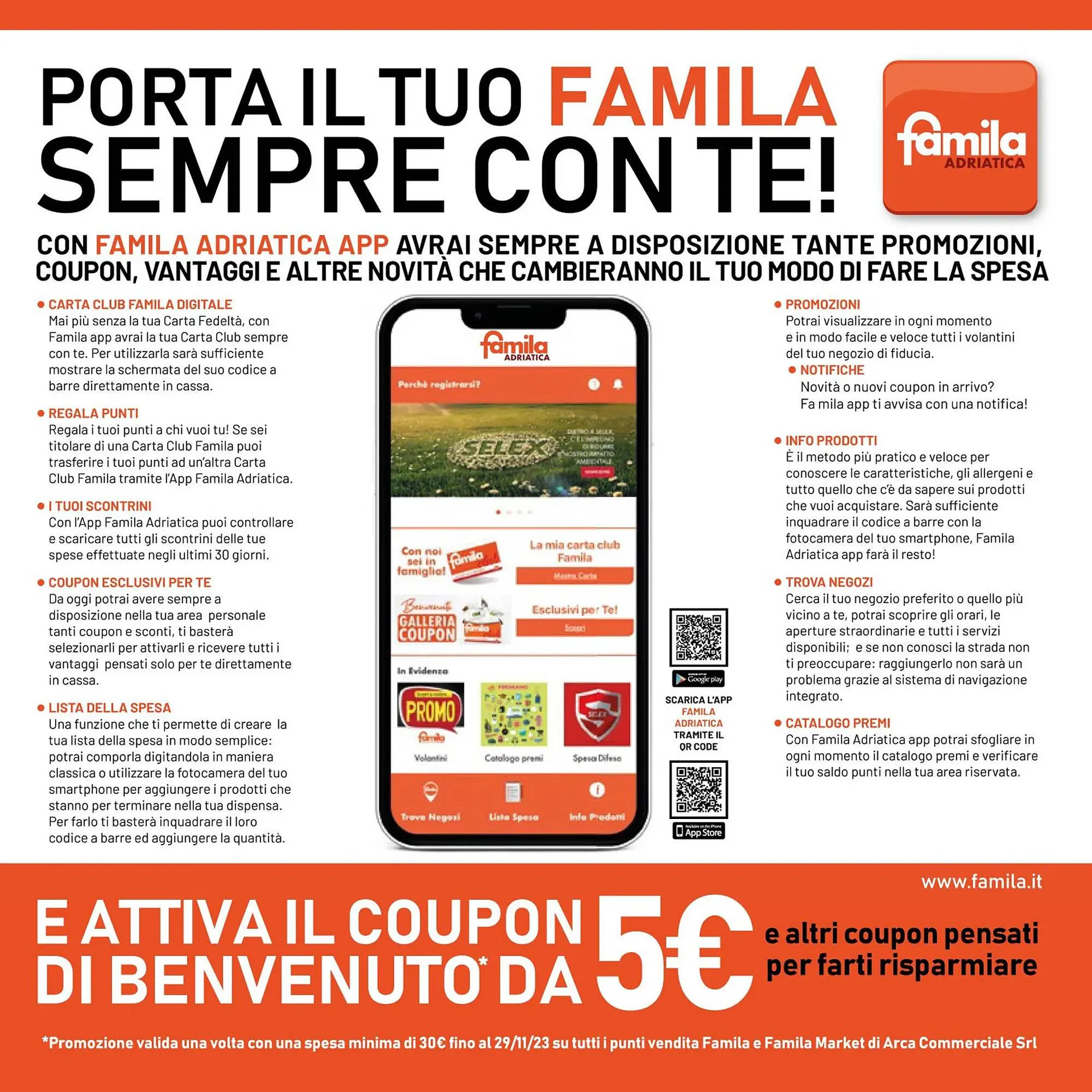 Volantino Famila da 16 novembre a 29 novembre di 2023 - Pagina del volantino 27