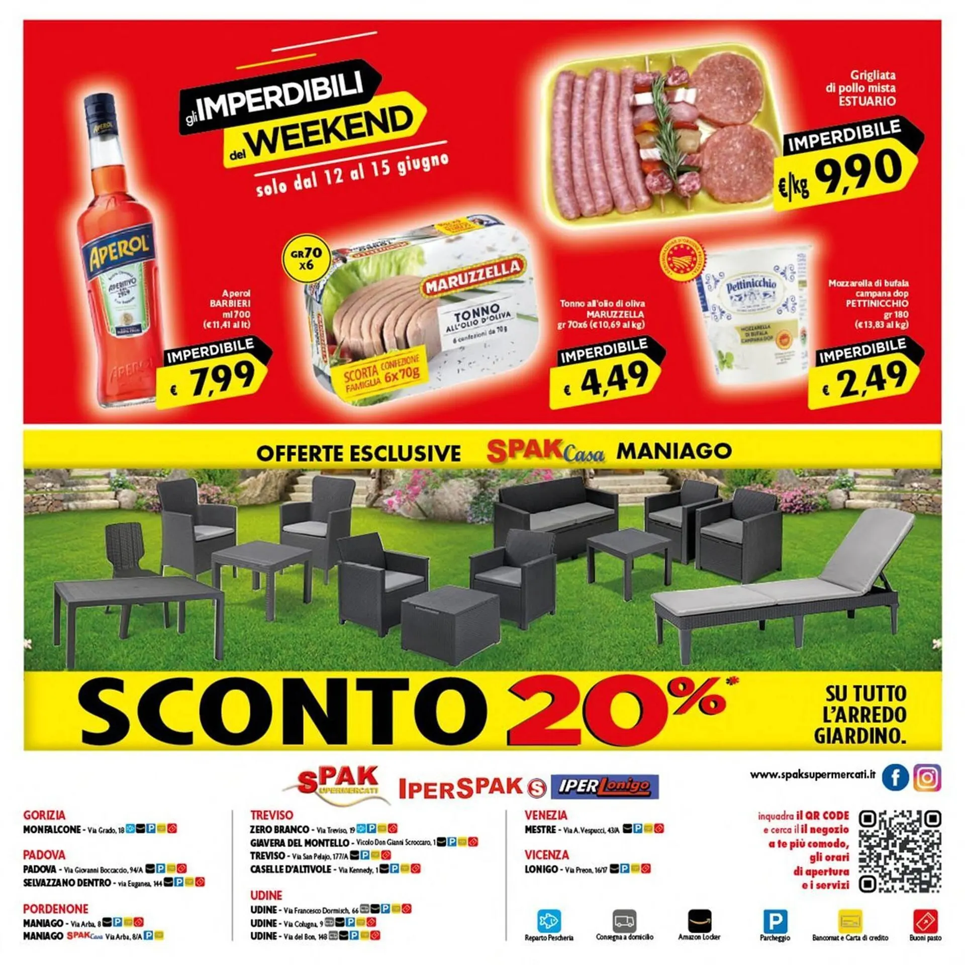 Volantino Spak Supermercati da 5 giugno a 18 giugno di 2025 - Pagina del volantino 12