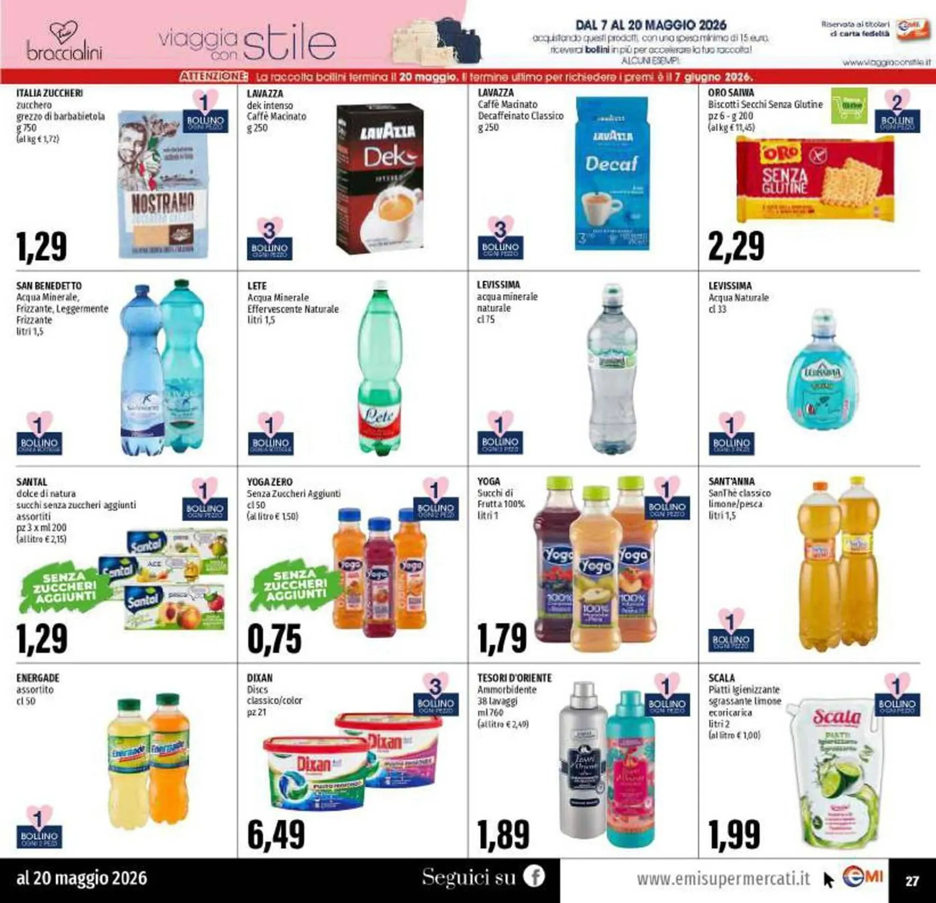 Volantino Emi Supermercati da 7 maggio a 20 maggio di 2026 - Pagina del volantino 27