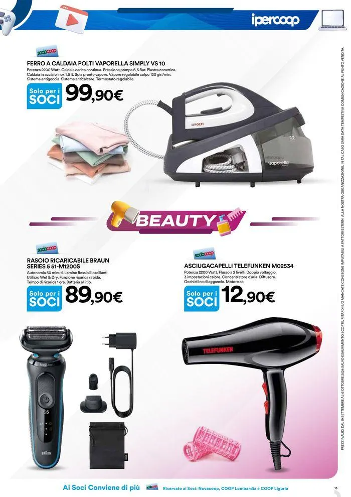 Tendenze d'Autunno da 19 settembre a 16 ottobre di 2024 - Pagina del volantino 13