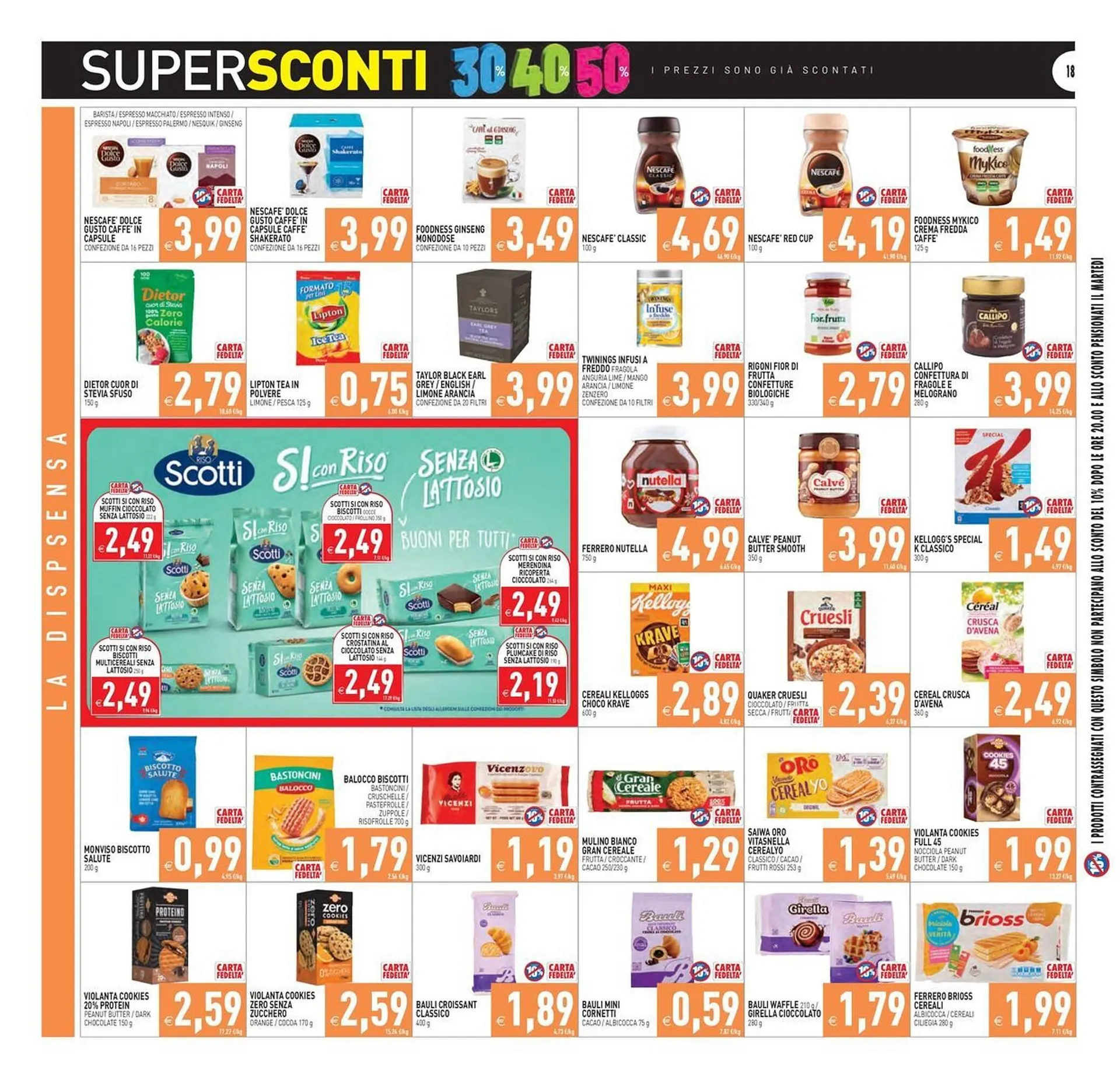 Volantino Supermercati Agorà da 4 giugno a 12 giugno di 2025 - Pagina del volantino 18