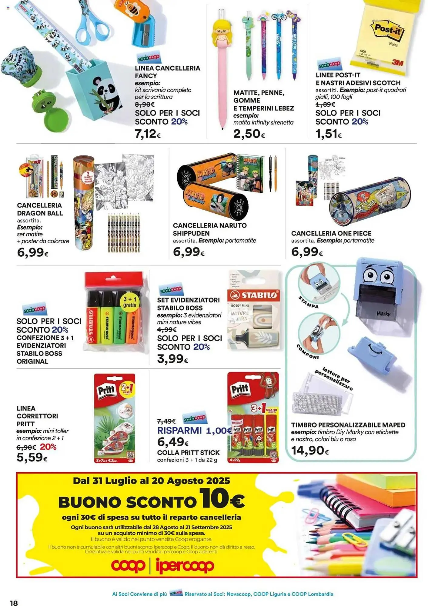 Volantino Ipercoop da 10 luglio a 27 agosto di 2025 - Pagina del volantino 18