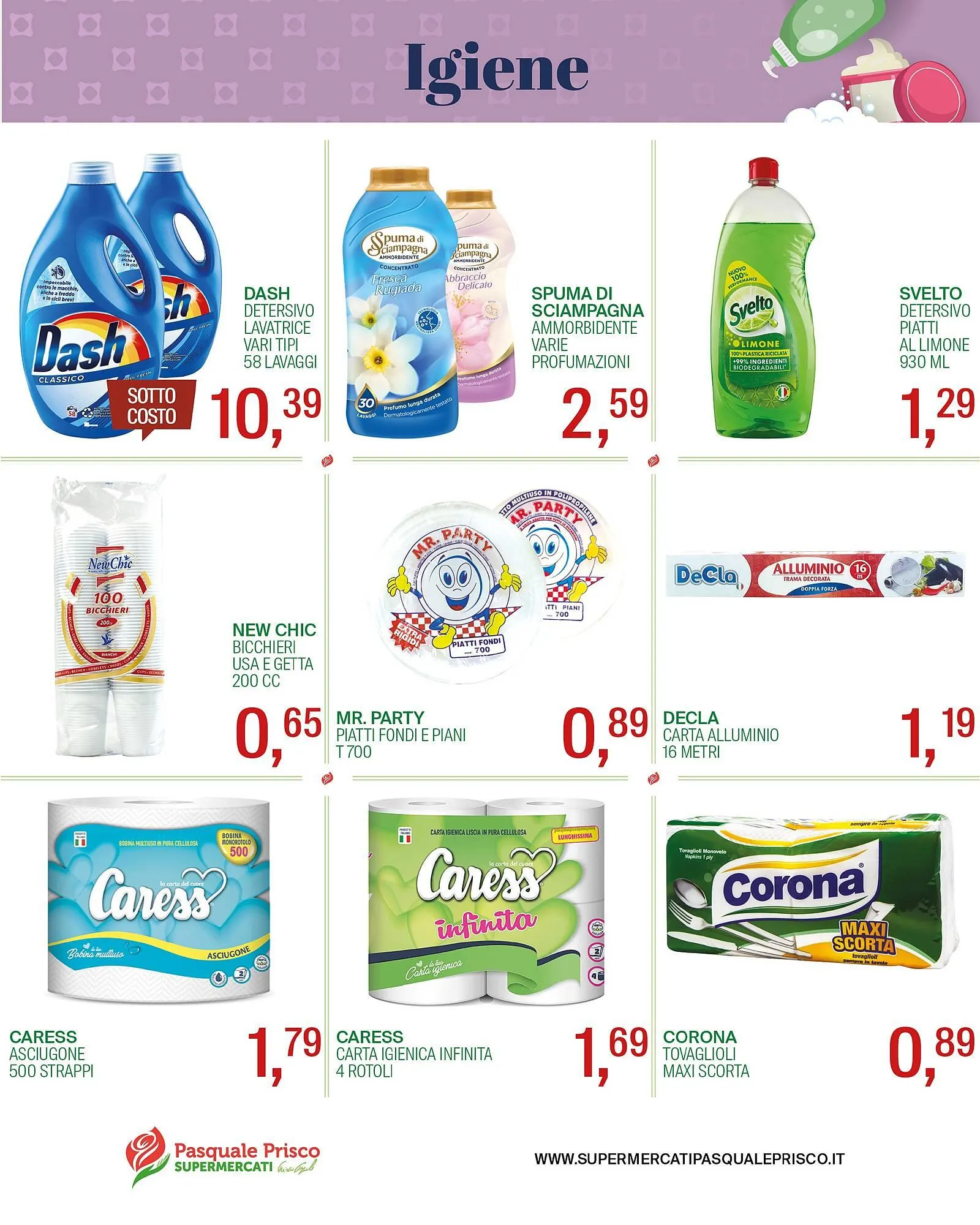 Volantino Supermercati Pasquale Prisco da 22 aprile a 4 maggio di 2025 - Pagina del volantino 17