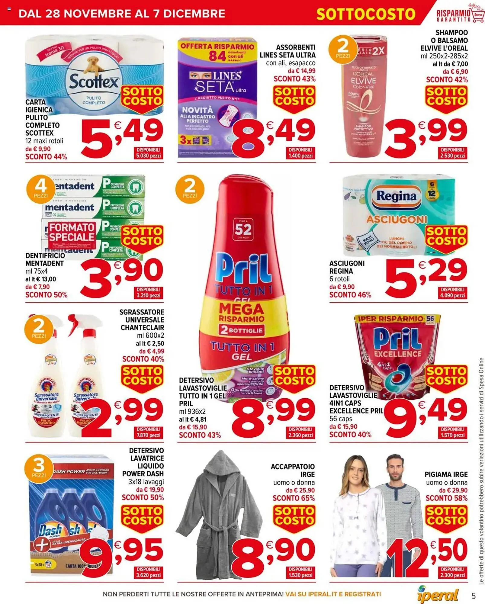 Volantino Iperal da 28 novembre a 10 dicembre di 2024 - Pagina del volantino 5