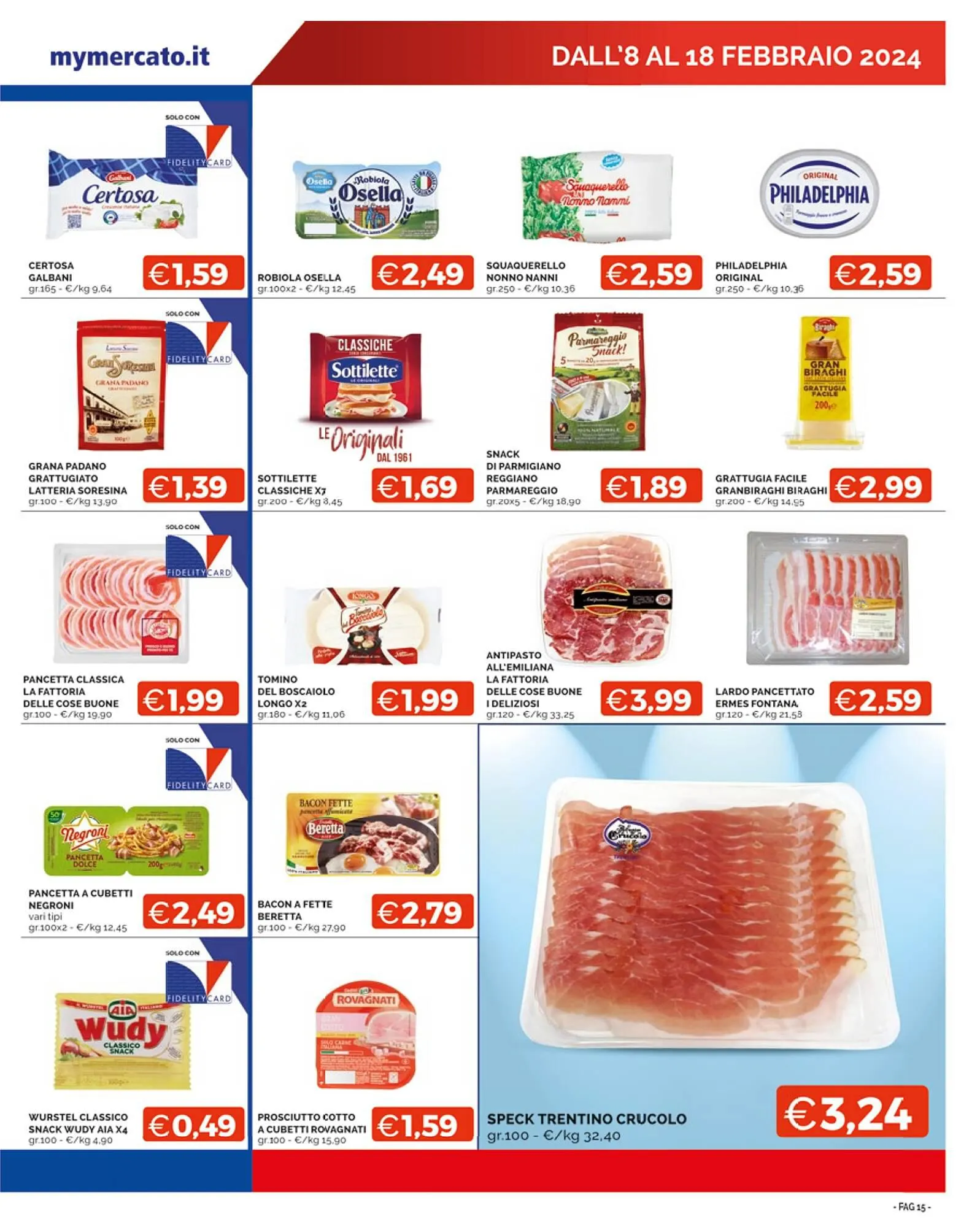 Volantino Mercatò Extra da 8 febbraio a 18 febbraio di 2024 - Pagina del volantino 15