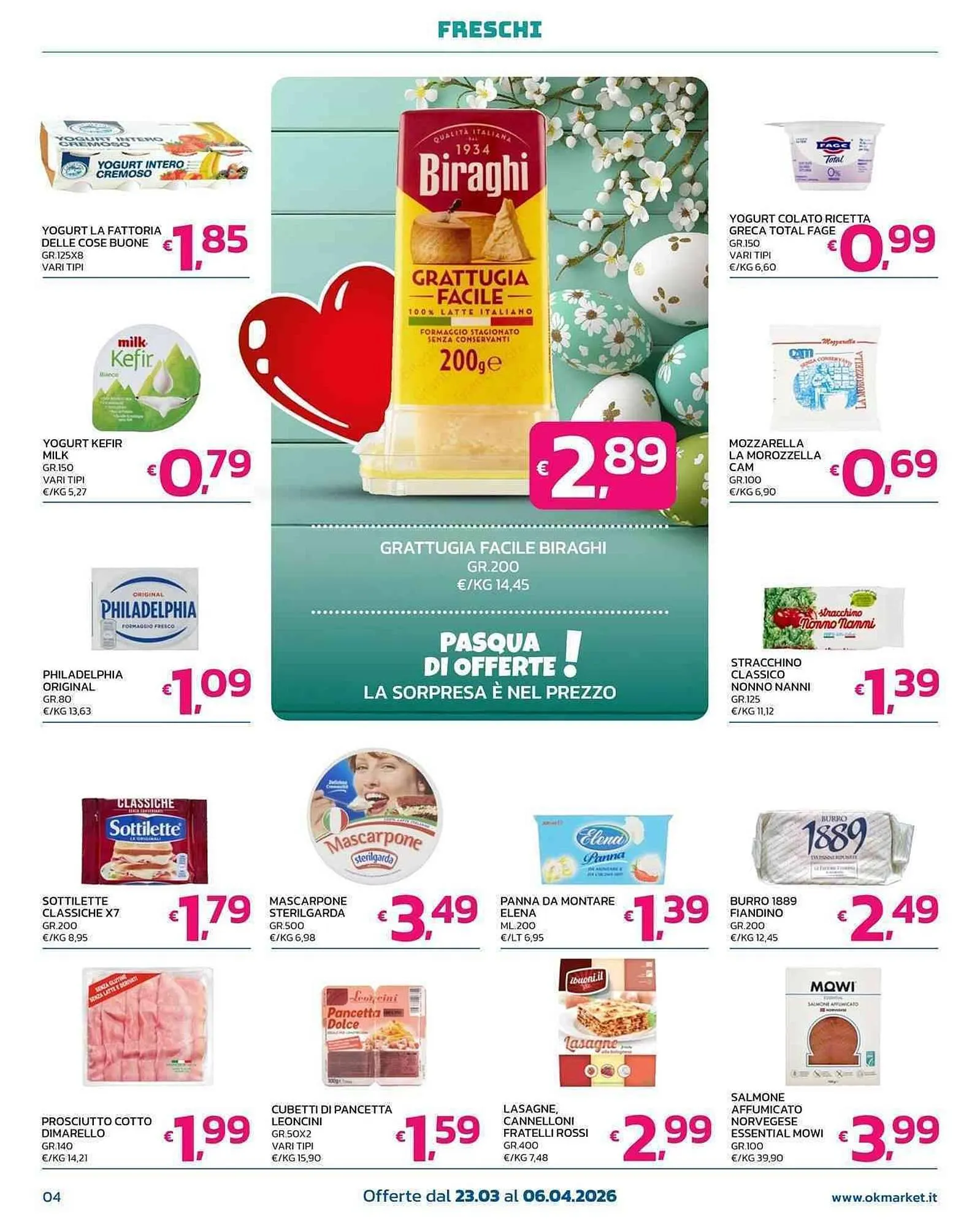 Volantino Ok Market da 23 marzo a 6 aprile di 2026 - Pagina del volantino 4
