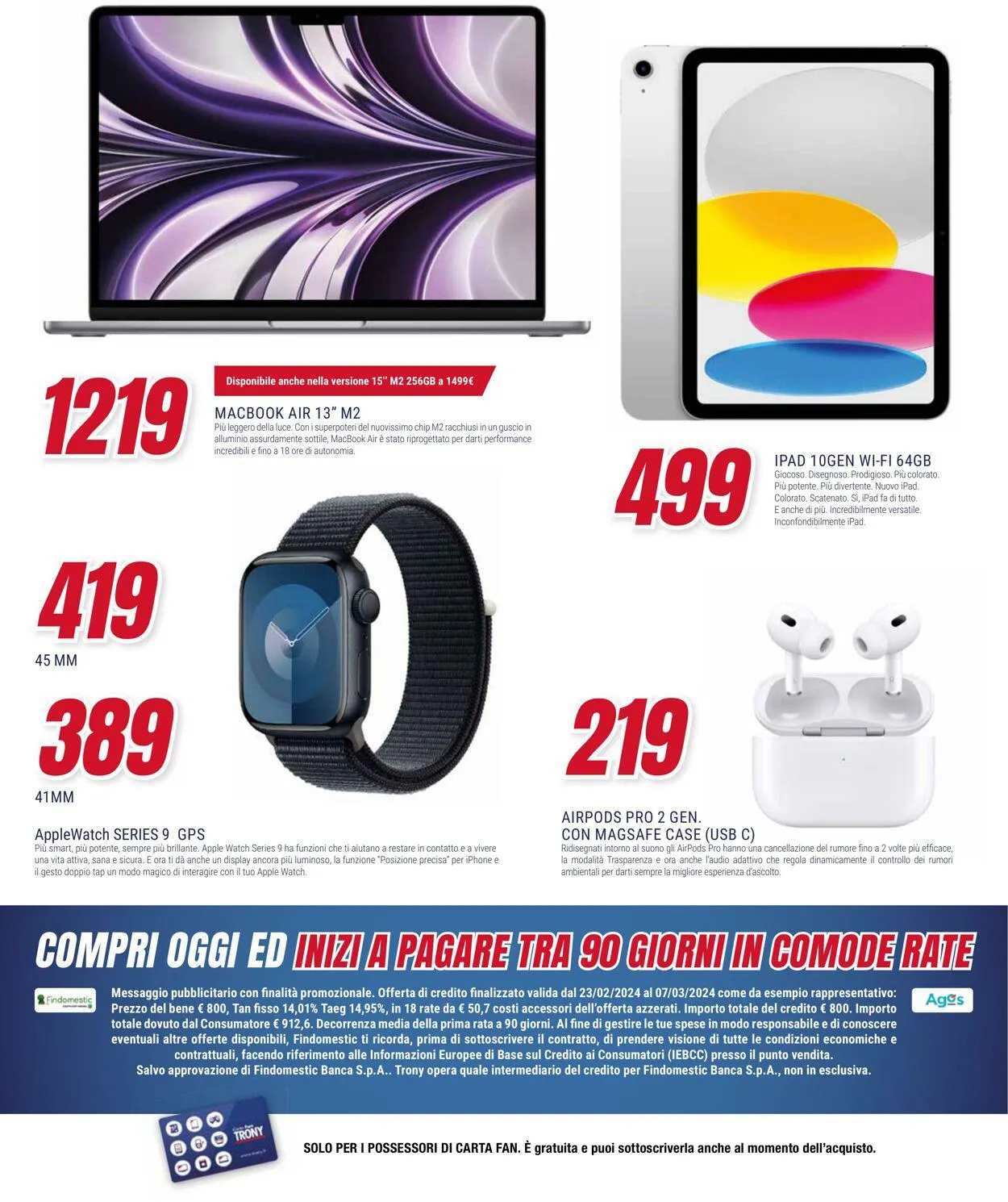 Trony - Roma Volantino attuale da 23 febbraio a 7 marzo di 2024 - Pagina del volantino 24