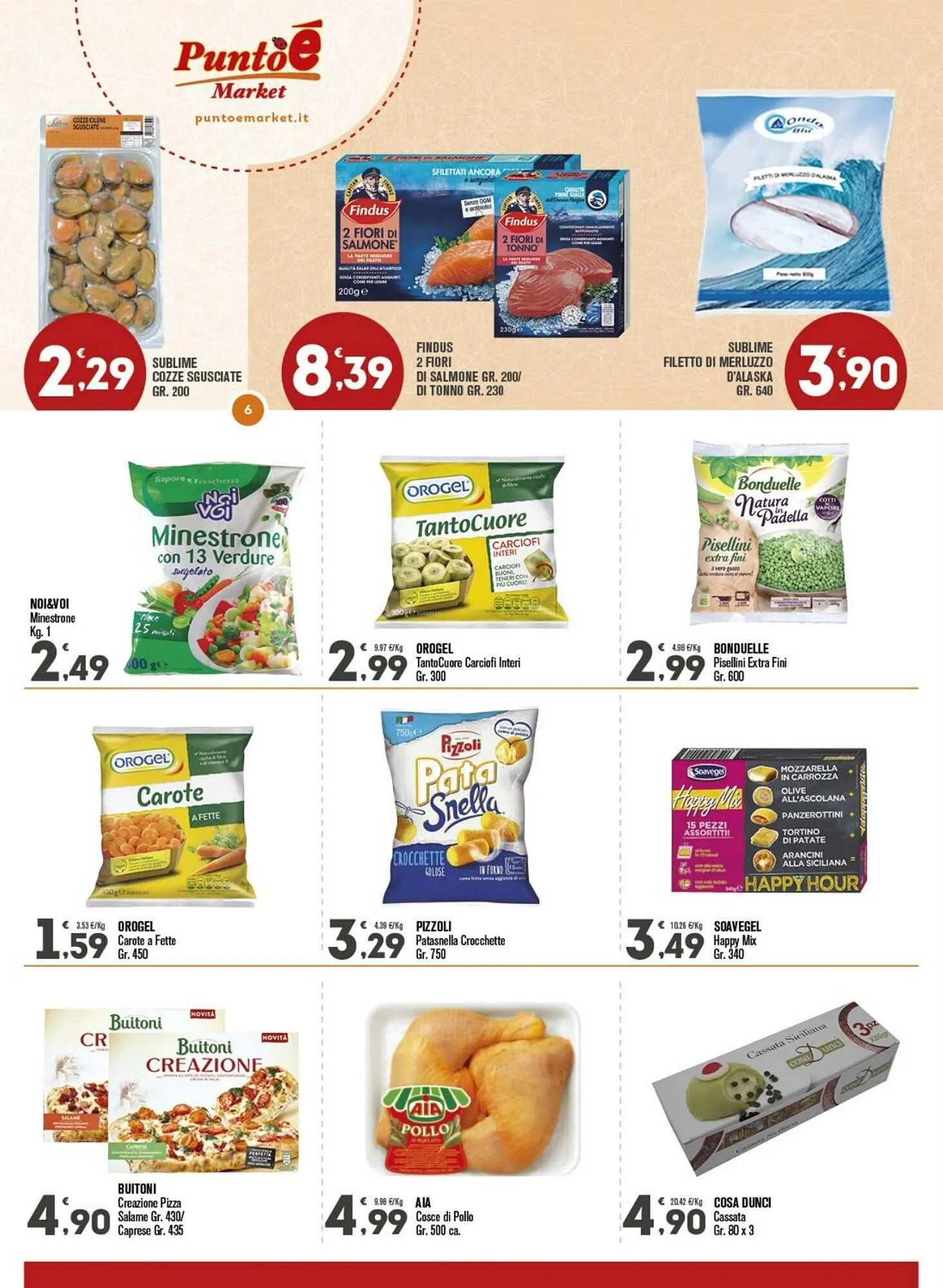 Volantino Punto é market da 16 febbraio a 1 marzo di 2026 - Pagina del volantino 6