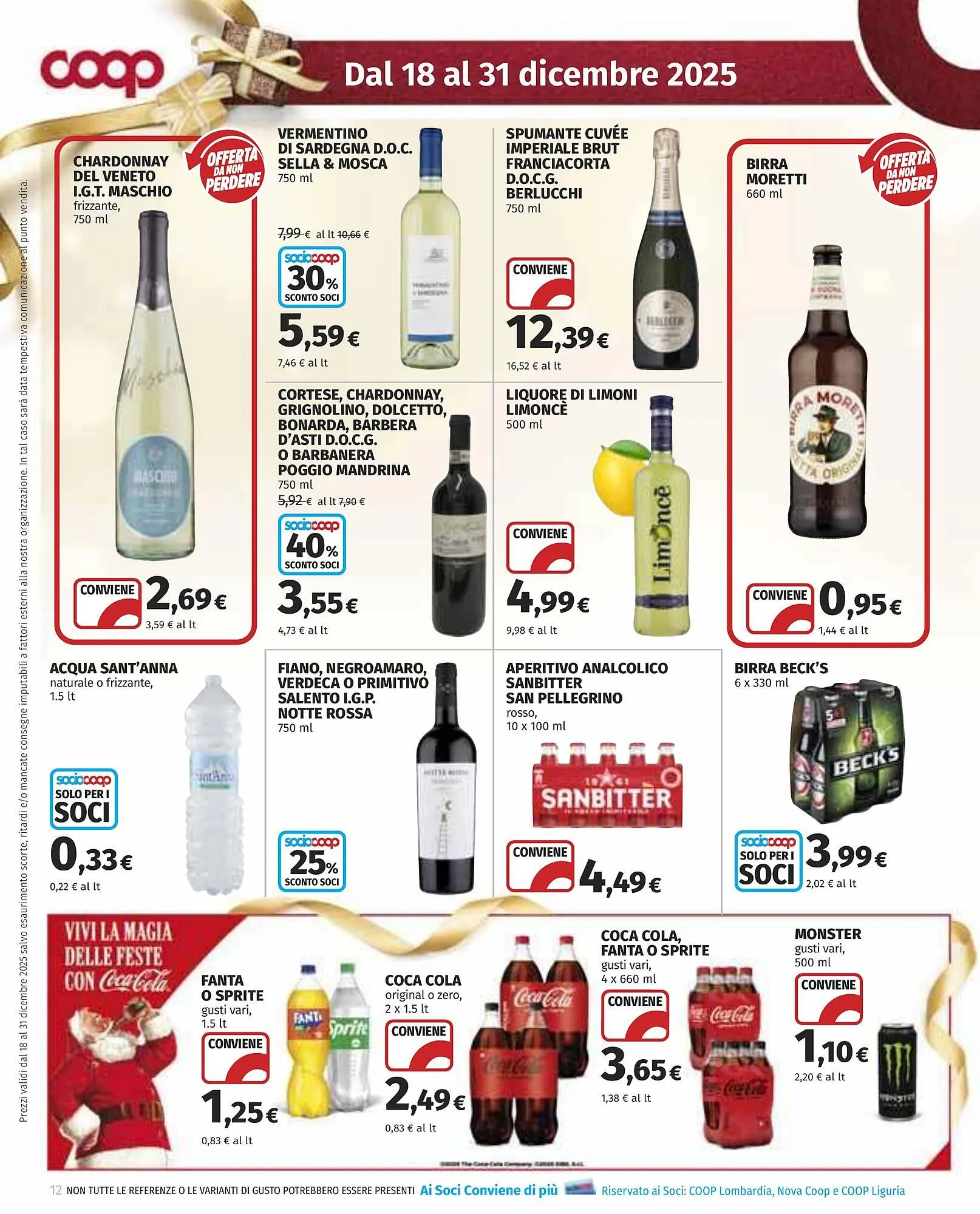 Volantino Coop da 18 dicembre a 31 dicembre di 2025 - Pagina del volantino 12