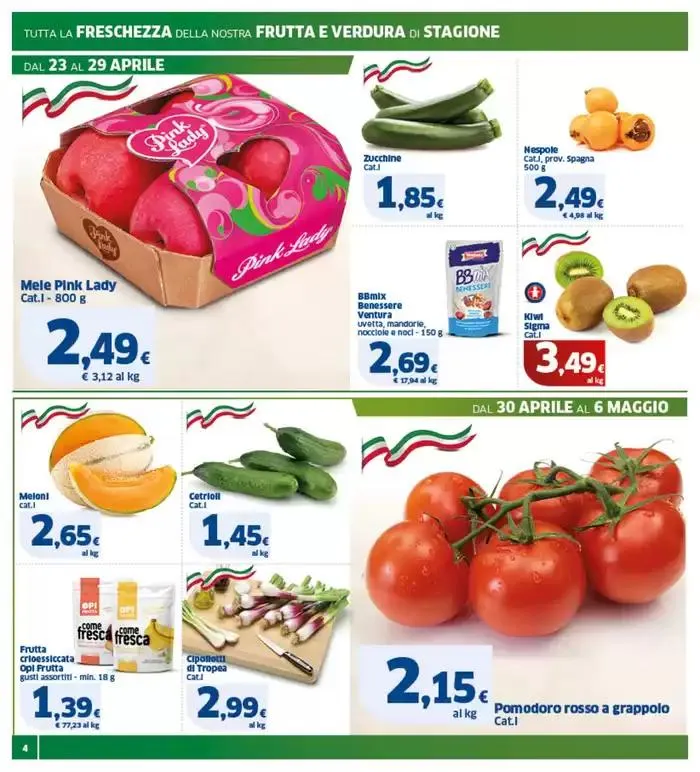 Offerte in forma da 23 aprile a 6 maggio di 2025 - Pagina del volantino 4