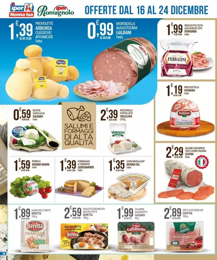 Buon Natale da 16 dicembre a 24 dicembre di 2024 - Pagina del volantino 16