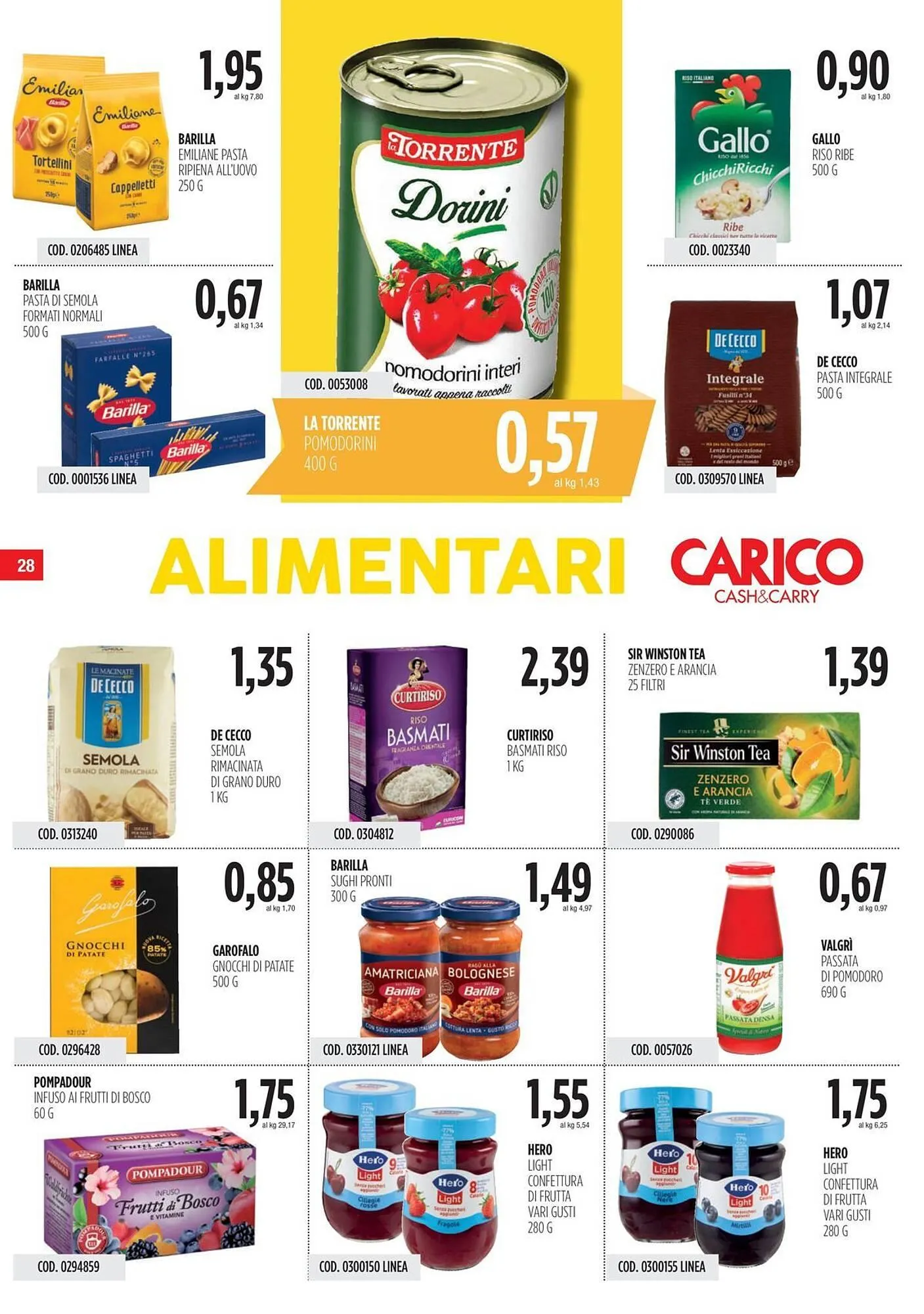 Volantino Carico Cash & Carry da 23 ottobre a 5 novembre di 2025 - Pagina del volantino 28