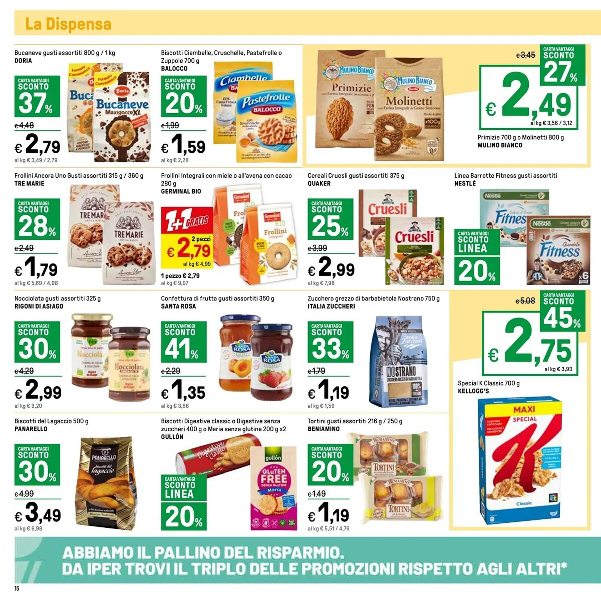 Volantino Iper La Grande da 18 agosto a 30 agosto di 2023 - Pagina del volantino 16