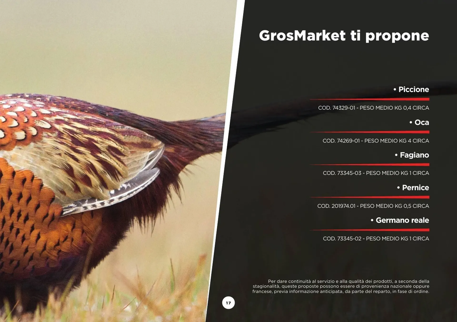 Volantino GrosMarket da 28 agosto a 30 marzo di 2025 - Pagina del volantino 17