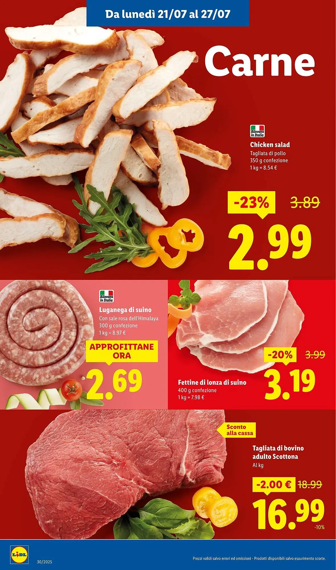 Volantino Lidl da 21 luglio a 27 luglio di 2025 - Pagina del volantino 4