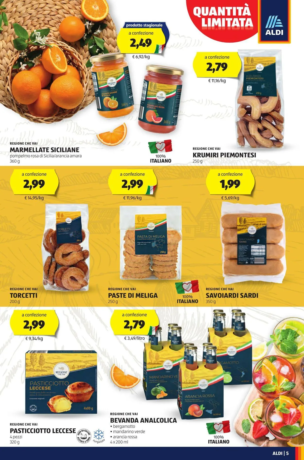 Aldi Volantino attuale da 28 aprile a 4 maggio di 2025 - Pagina del volantino 5
