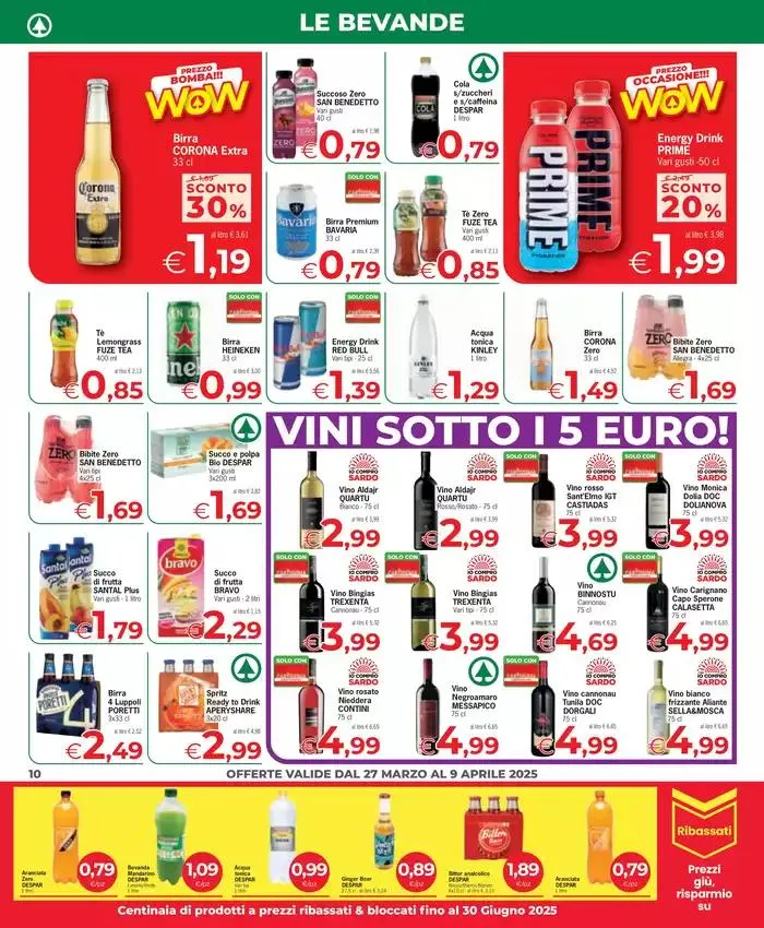 Sconti fino al 40% da 27 marzo a 9 aprile di 2025 - Pagina del volantino 10