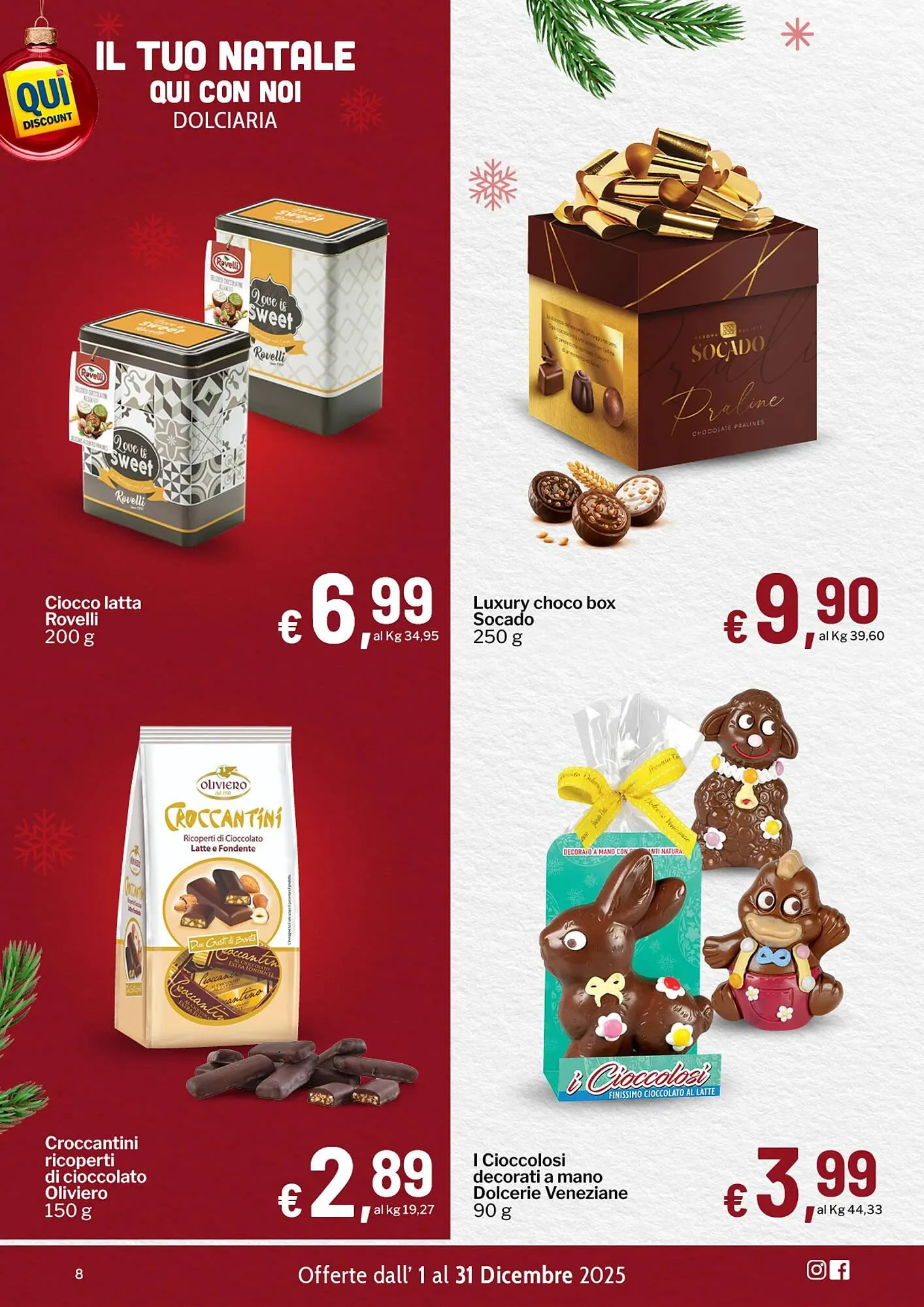 Volantino Qui Discount da 2 dicembre a 31 dicembre di 2025 - Pagina del volantino 8