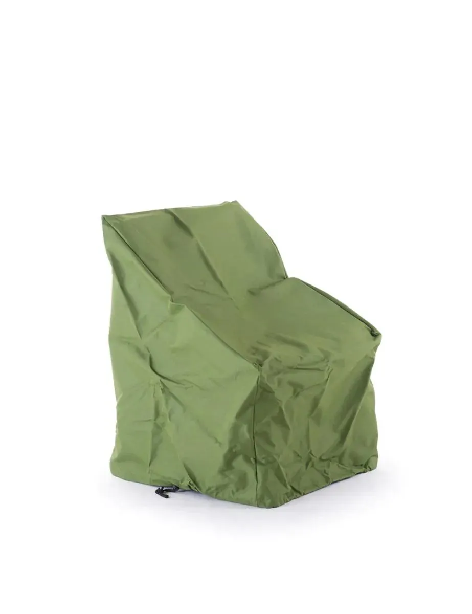 Copertura verde per poltroncina bassa Synthesis