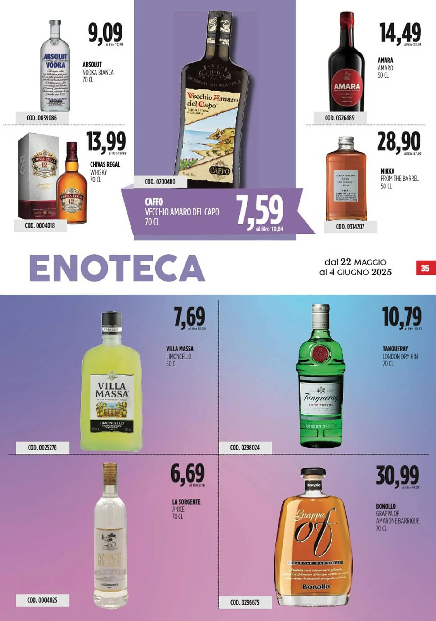 Volantino Carico Cash & Carry da 22 maggio a 4 giugno di 2025 - Pagina del volantino 35