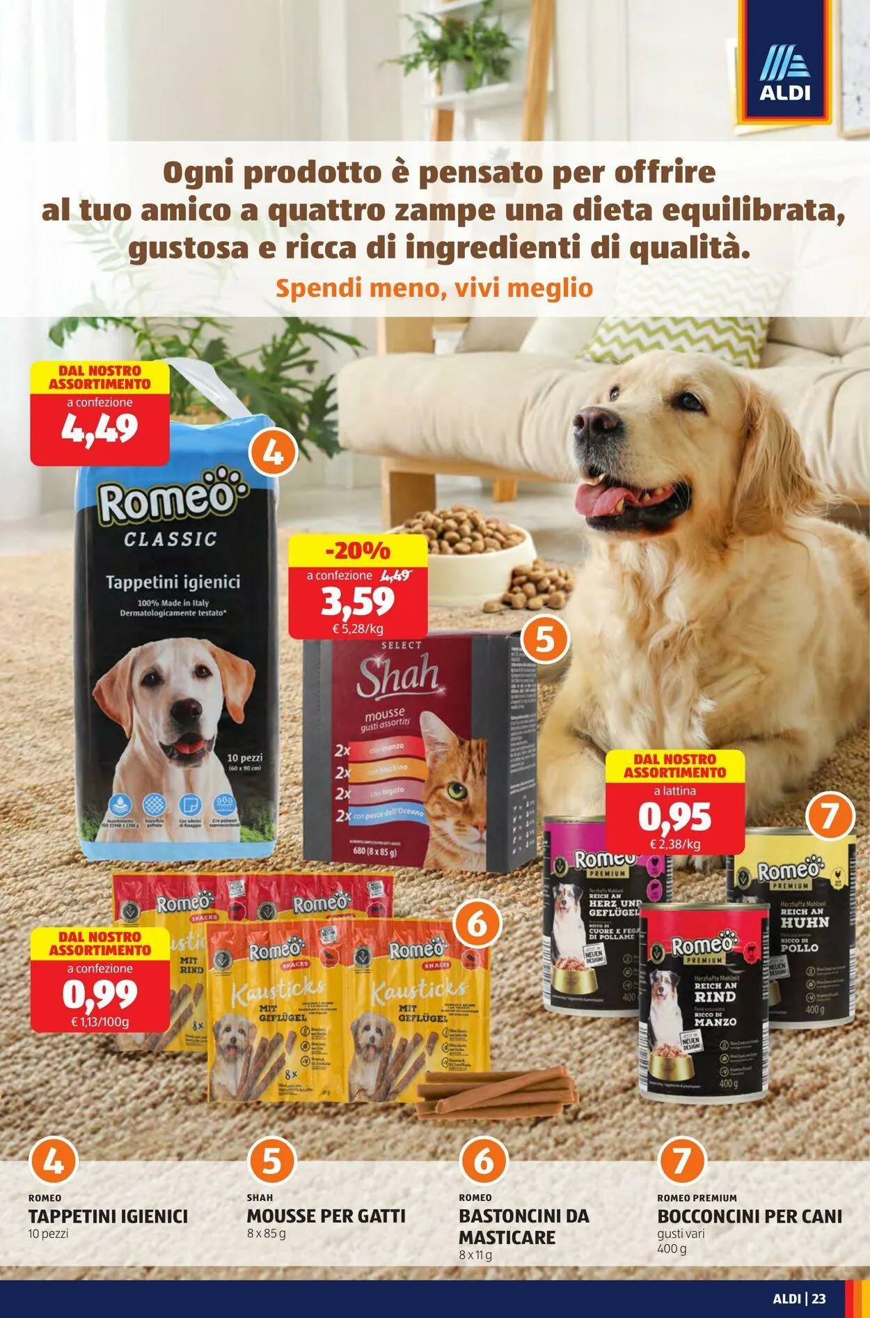 Aldi Volantino attuale da 29 settembre a 5 ottobre di 2025 - Pagina del volantino 23