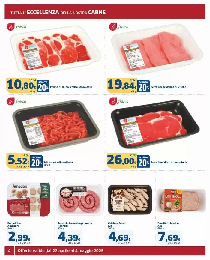 Sconti che volano alto da 22 aprile a 4 maggio di 2025 - Pagina del volantino 4